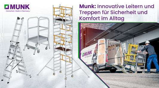 Beiträge-Munk: Innovative Leitern und Treppen für Sicherheit und Komfort im Alltag - Jetzt erhältlich im MTN Shop DE