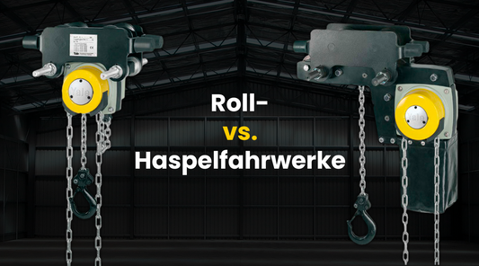 Beiträge-Roll- vs. Haspelfahrwerke bei Flaschenzügen: Welches ist das Richtige für Ihren Einsatz? - Jetzt erhältlich im MTN Shop DE