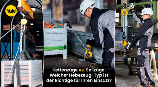 Beiträge-Kettenzüge vs. Seilzüge: Welcher Hebezeug-Typ ist der Richtige für Ihren Einsatz? - Jetzt erhältlich im MTN Shop DE