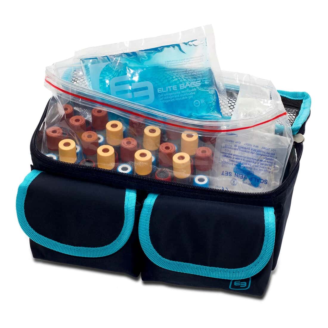 Elite Bags ROW Labortaeschchen < UN 3373 > Innenaufteilung mit Faechern fuer Notfallausruestung - imagen 5