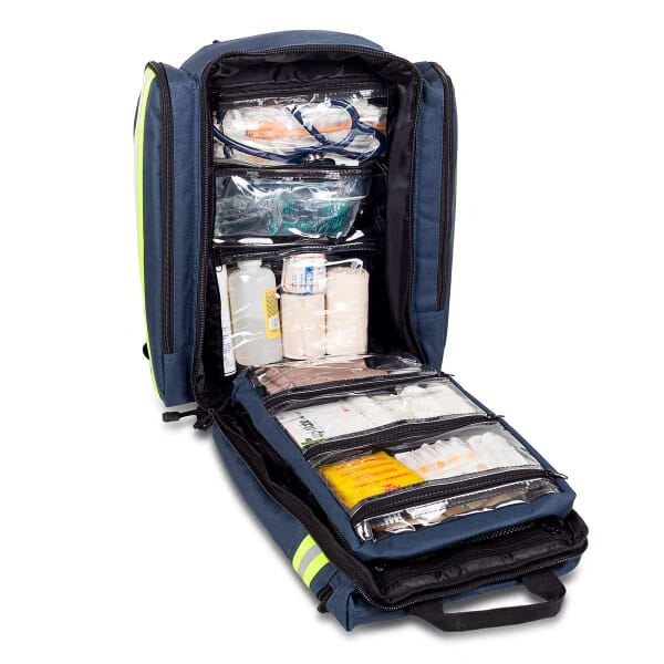 Elite Bags SUPPORTER Notfallrucksack Detailansicht medizinische Tasche fuer Erste Hilfe und Rettungsdienst