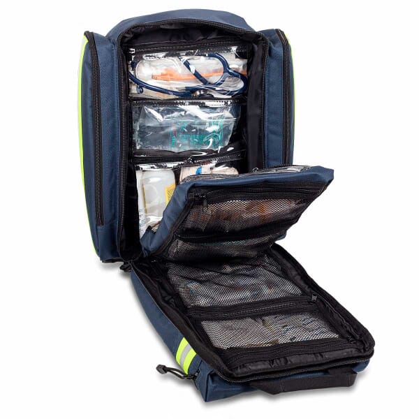 Elite Bags SUPPORTER Notfallrucksack Detailansicht medizinische Tasche fuer Erste Hilfe und Rettungsdienst