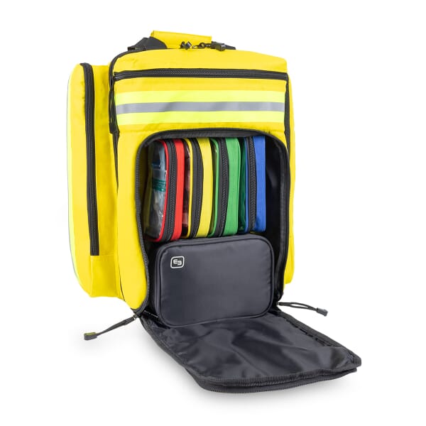 Elite Bags SUPPORTER Notfallrucksack Detailansicht medizinische Tasche fuer Erste Hilfe und Rettungsdienst