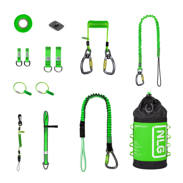 NLG Rope Access Werkzeug-Sicherungsset