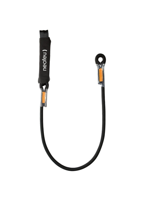 Neofeu Energieabsorber mit integriertem fixem Lanyard in Kernmantelseil ABS'O (1m) – – Jetzt erhältlich im MTN Shop DE.