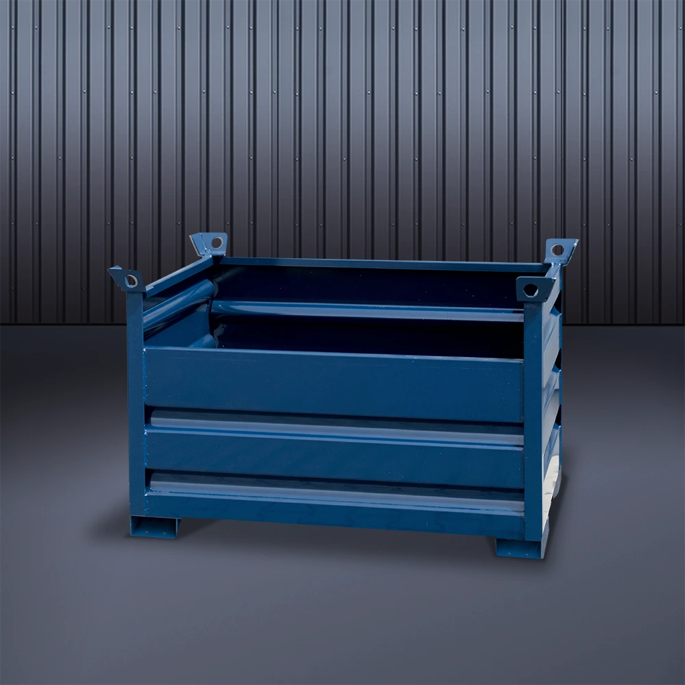 Eichinger Vollwand-Stapelpalette 1322 RAL5010 - imagen 6