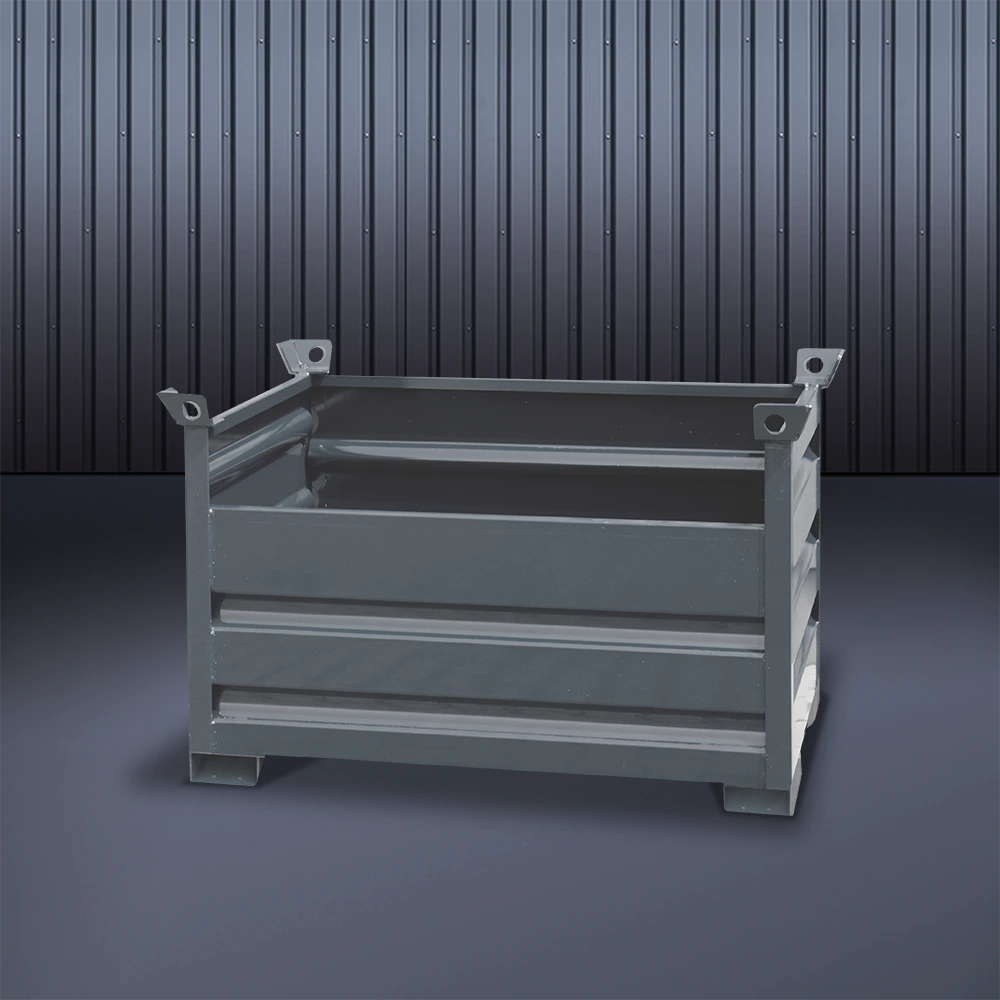 Eichinger Vollwand-Stapelpalette 1322 RAL7016 - imagen 5