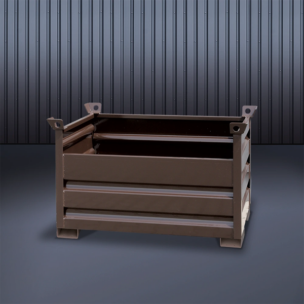 Eichinger Vollwand-Stapelpalette 1322 RAL8017