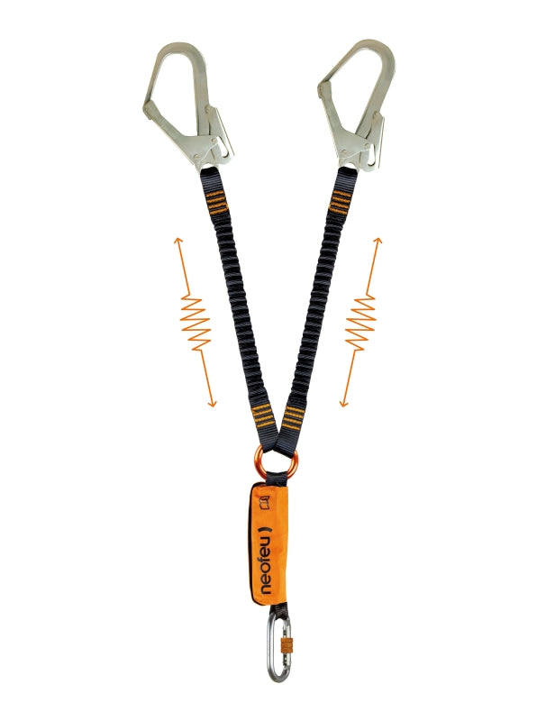 Neofeu Schockabsorber mit integriertem elastischen Y-Lanyard – – Jetzt erhältlich im MTN Shop DE.