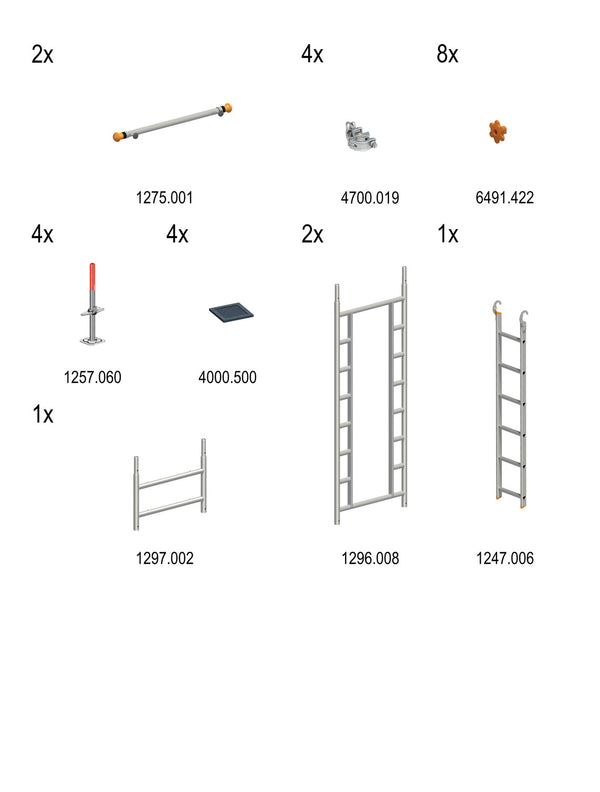 Layher SoloTower Treppen-Kit