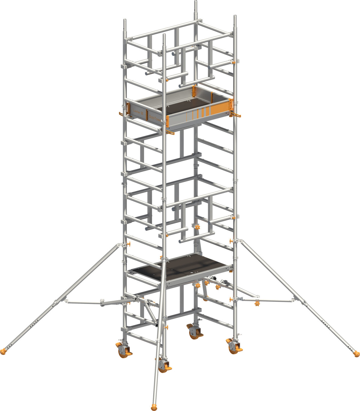 Layher SoloTower P2 SAFETY PLUS mit Doppelgeländer - imagen 3