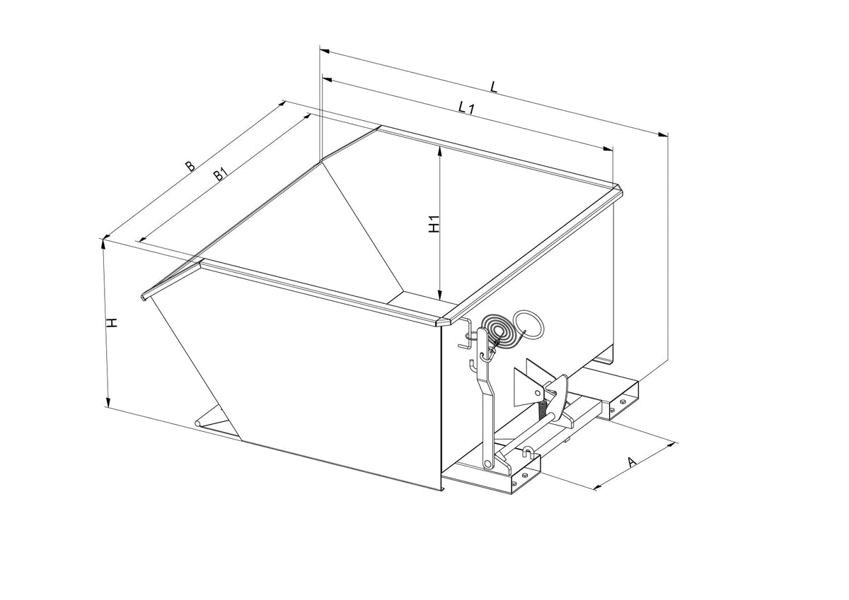 Eichinger Kippbehälter in niedriger Bauhöhe 2012 – – Jetzt erhältlich im MTN Shop DE. - imagen 6