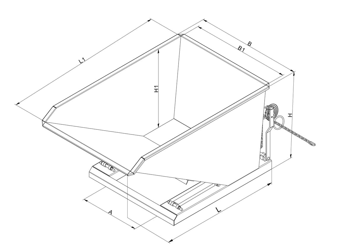 Eichinger Kippbehälter in niedriger Bauhöhe 2014 – – Jetzt erhältlich im MTN Shop DE. - imagen 6