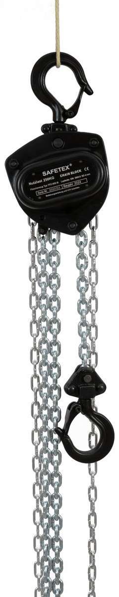 Safetex Stirnradflaschenzüge 250 kg MINITYPE