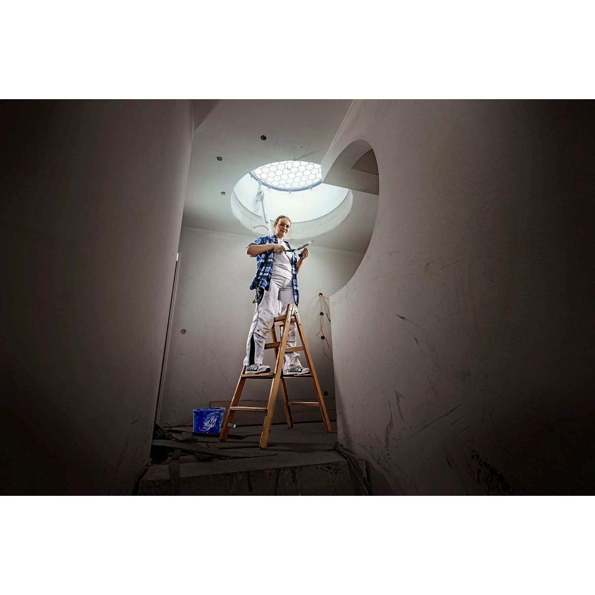 Werner Holz Stufen Stehleiter - imagen 5