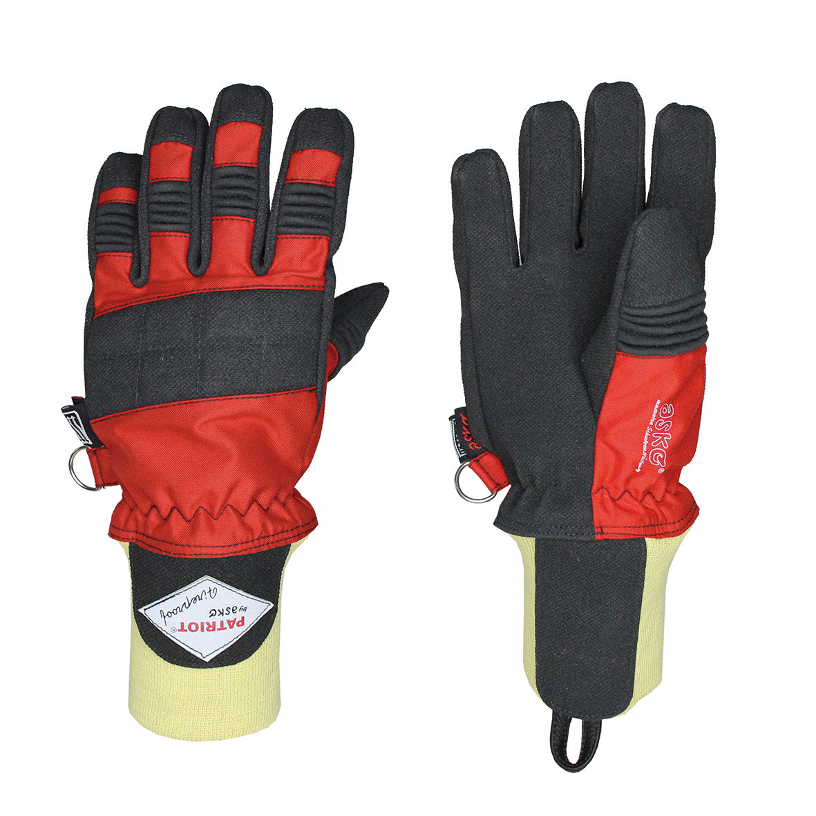 ASKÖ PATRIOT® Fireproof Strickbund Rot Größe 13 - imagen 2