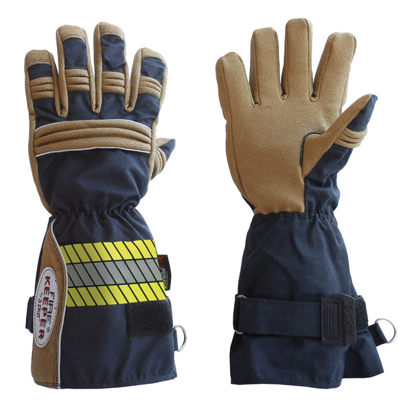 ASKÖ FIRE KEEPER® EN PBI Lange Stulpe Blau Größe 13