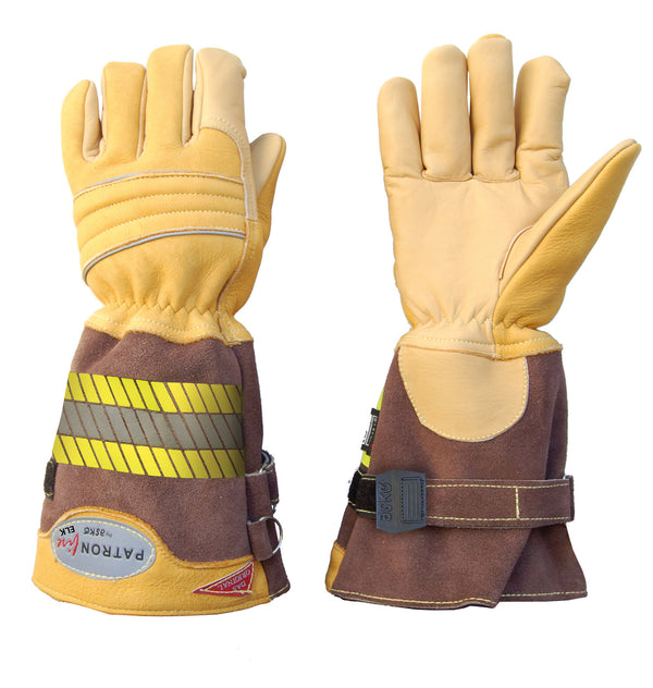 Askö PATRON®FIRE ELK Feuerwehrhandschuh mit langer Stulpe in Gelb