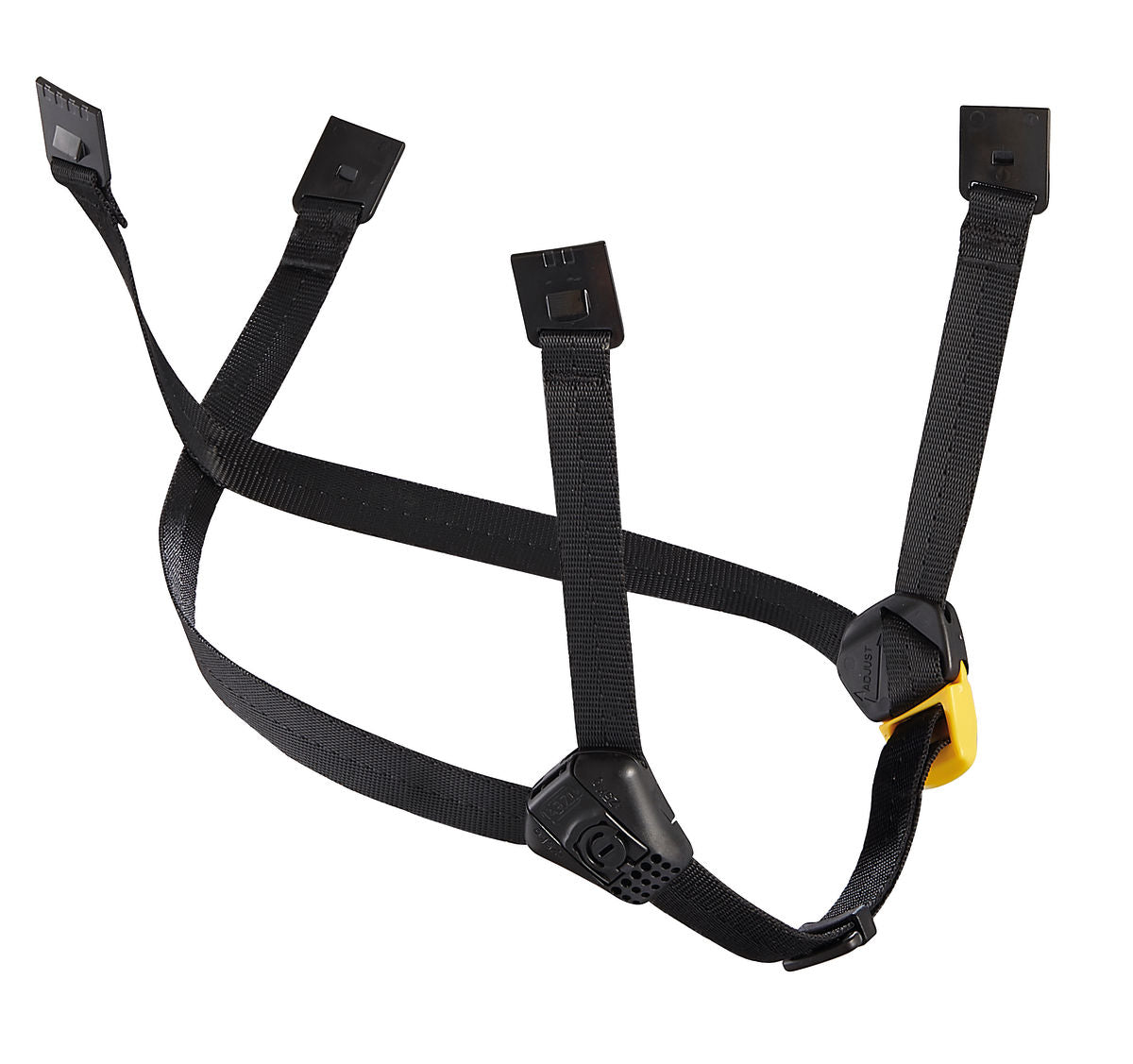Підборідний ремінь Petzl DUAL для шоломів VERTEX® і STRATO® – підборідний ремінь для заміни або заміни підборіддя на шоломах VERTEX і STRATO. Користувач може змінювати силу утримання підборідного ременя, щоб адаптувати шолом до різних робочих ситуацій: роботи на висоті та на землі. Доступний в двох кольорах і в розширеному варіанті. – Тепер доступний у MTN Shop DE. - imagen 3