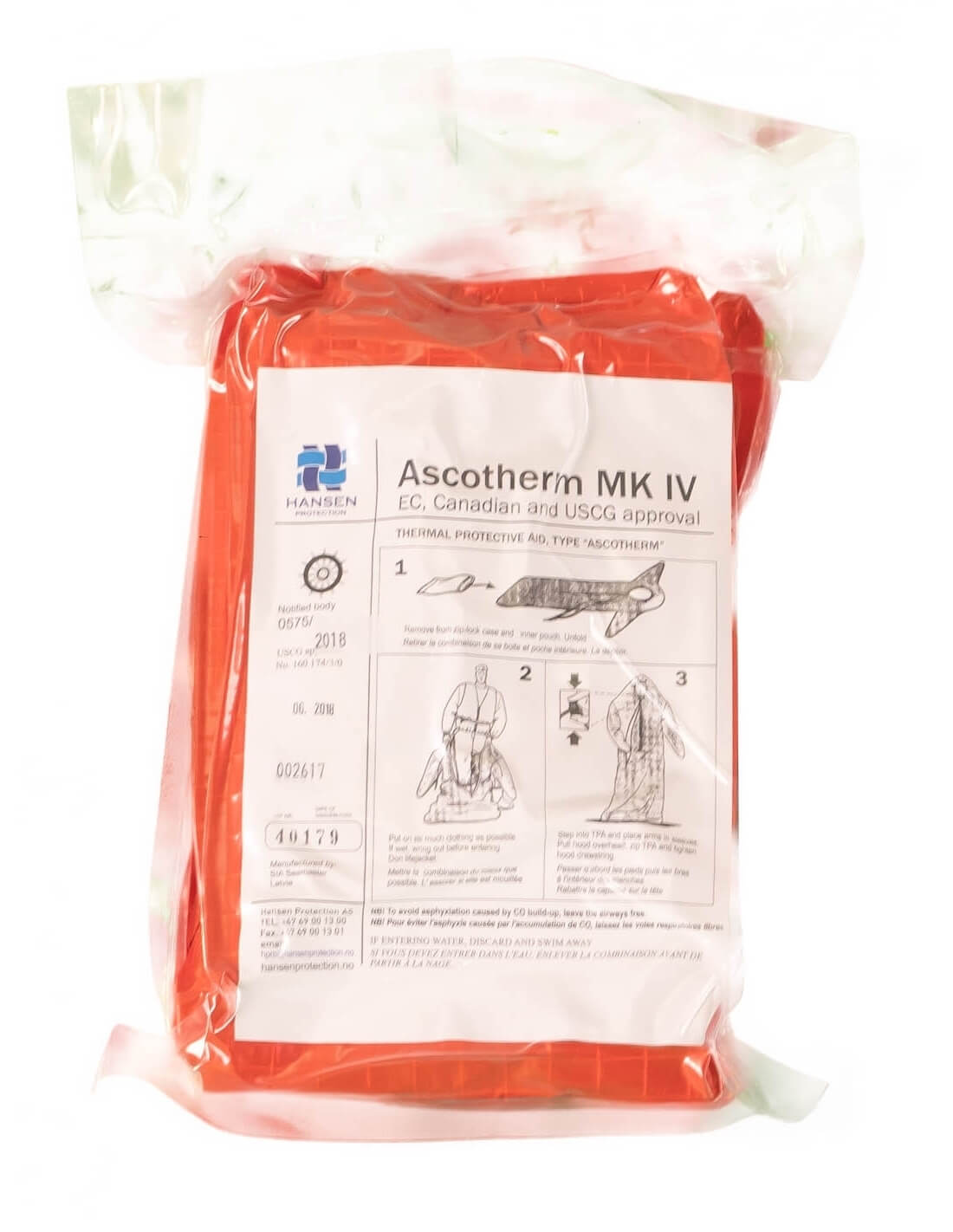 Hansen Protection Ascotherm MK IV 85603 50 шт. Засоби для термозахисту - Hansen - Засоби для термозахисту - MTN Shop DACH - imagen 2