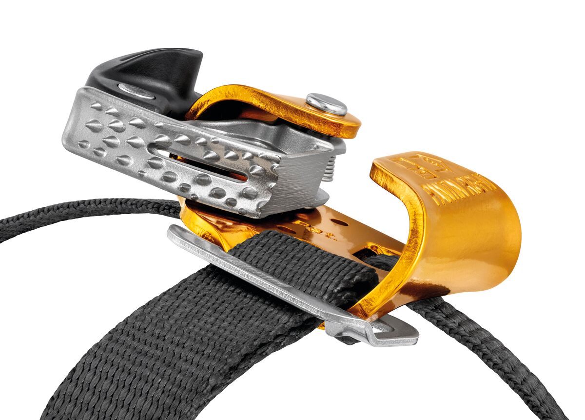 Petzl PANTIN CLICK, gezahnter Klemmnocken mit Reinigungsschlitz für optimale Funktion bei allen Bedingungen. - imagen 5