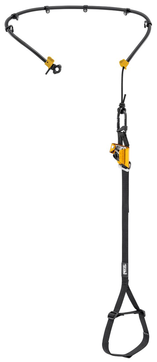 Petzl Set KNEE ASCENT, Komplettset für den Aufstieg im SRS.