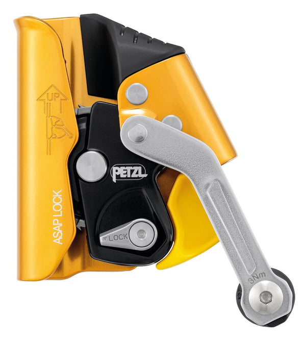 Petzl ASAP LOCK sturzsicheres mitlaufendes Auffanggerät für Seile.