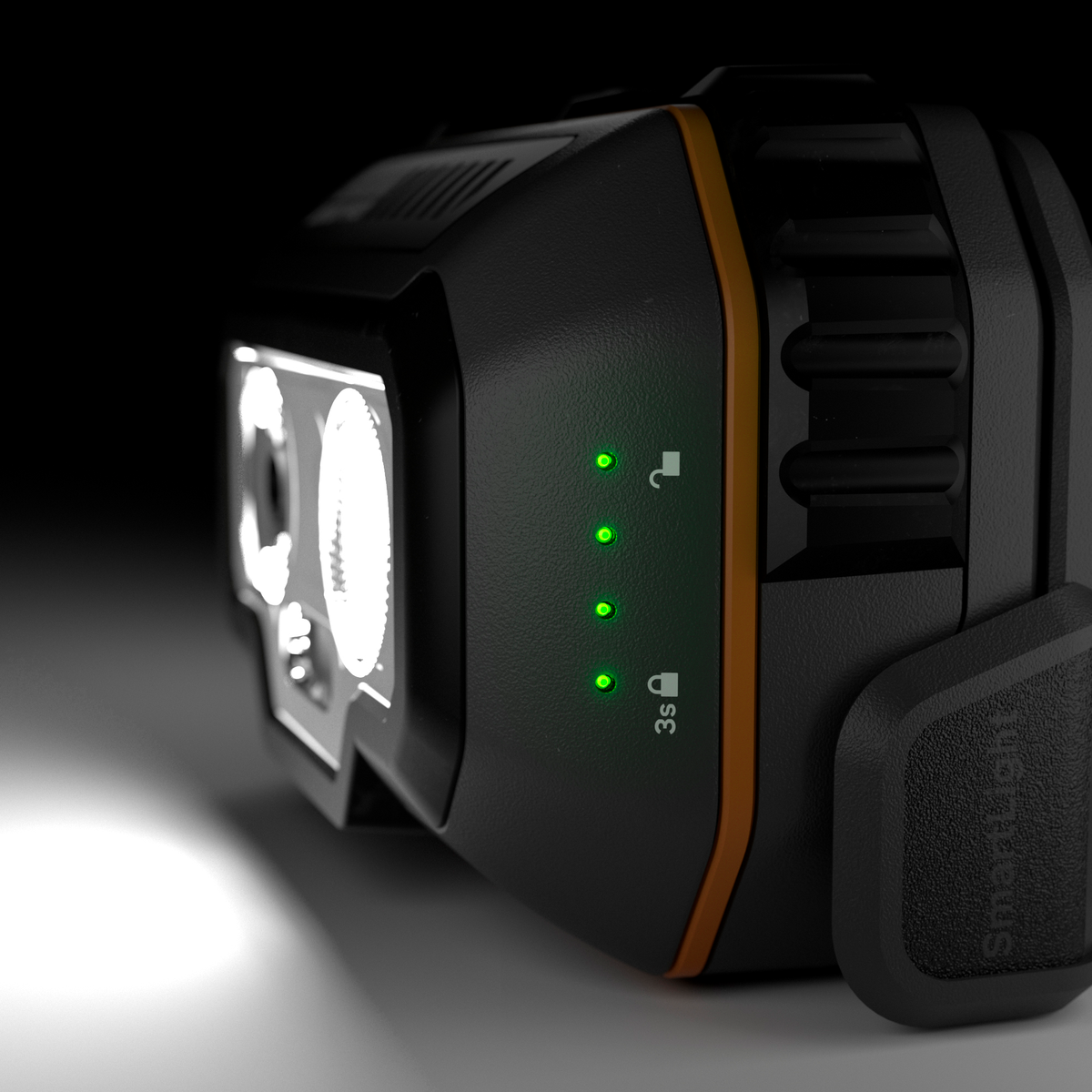 Skylotec SmartLight 500 Hybrid Helmlampe, IP65, 500lm AAA / Hybrid Batterie - imagen 7