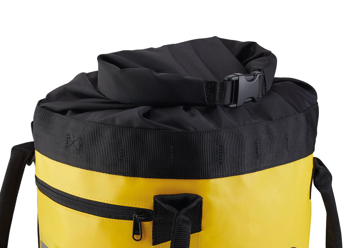 BUCKET 30 – Міцна мотузкова сумка для мотузки довжиною до 110 метрів з м’якими плечовими ременями та рулонною застібкою – MTN Shop DACH