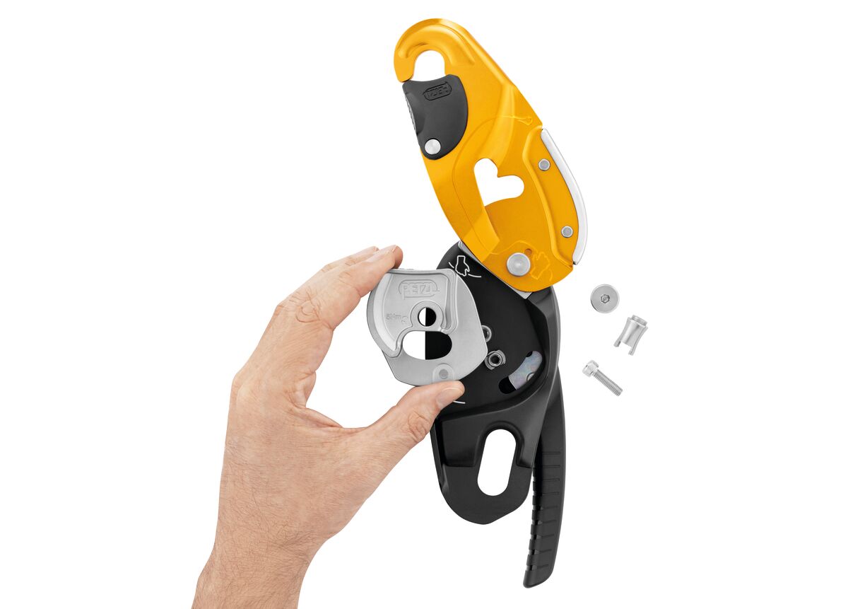 Petzl RIG reparierbares Abseilgerät im Einsatz durch Seilzugangstechniker auf der Baustelle - imagen 8