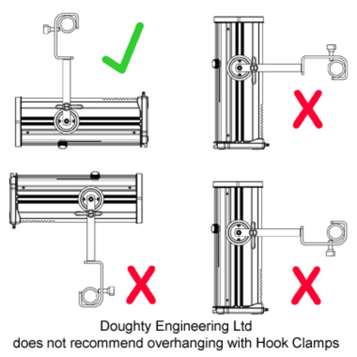 Doughty Engineering HOOK CLAMP 50mm HEAVY DUTY (Schwarz) – – Jetzt erhältlich im MTN Shop DE. - imagen 4