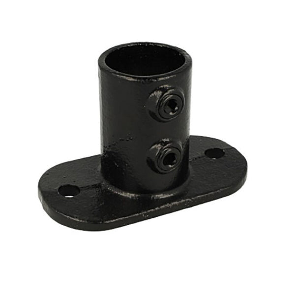 Doughty Engineering Pipe Clamp Railing Base Flange (чорний) – – Зараз доступний у MTN Shop DE.