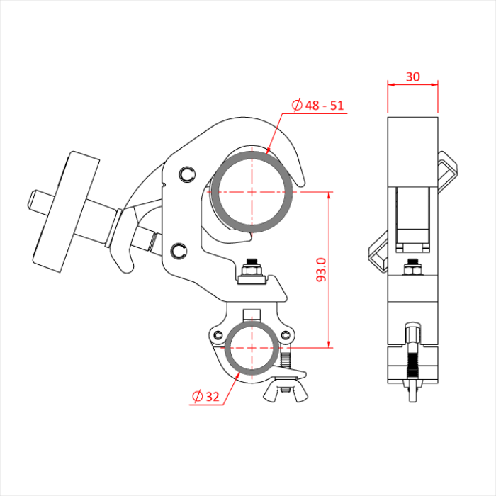 ЗАЖИМ ДЛЯ РАМКИ ПРОЕКТОРА Doughty Engineering – – Тепер доступний у магазині MTN Shop DE. - imagen 2