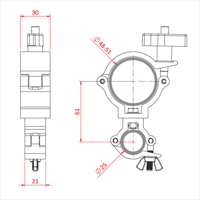 Doughty Engineering НАДЛЕГКИЙ ДО АТОМНИЙ ПОВОРОТ (25 ММ) – – Тепер доступний у MTN Shop DE. - imagen 2