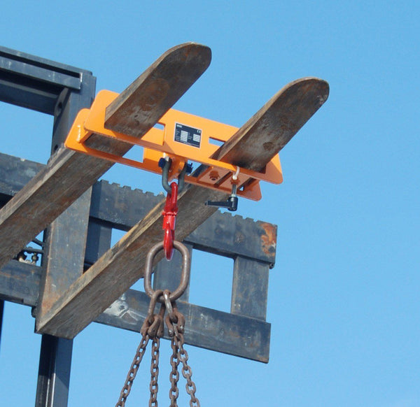 Bauer Lasthaken LH-II 5,0, lackiert, Gelborange - Bauer - Lastaufnahmemittel - MTN Shop DACH