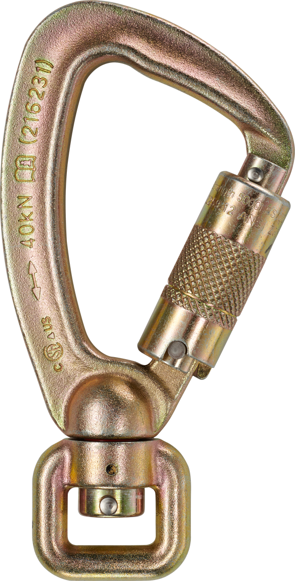 Skylotec SWIVEL SHORT Trilock Karabiner
