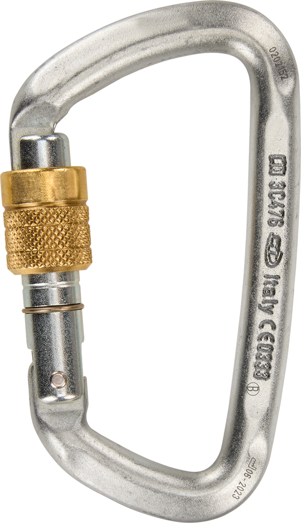 Skylotec D-SHAPE STEEL SG Karabiner