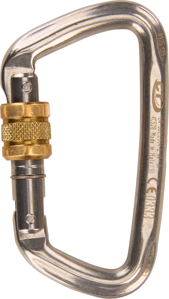 Skylotec D-SHAPE S-STEEL SG Karabiner