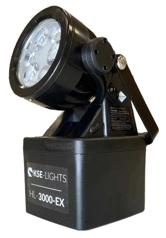 KSE-LIGHTS Ex-geschützter LED-Handbaustrahler HL-3000 – – Jetzt erhältlich im MTN Shop DE.