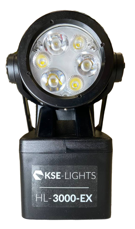KSE-LIGHTS Ex-geschützter LED-Handbaustrahler HL-3000 – – Jetzt erhältlich im MTN Shop DE.