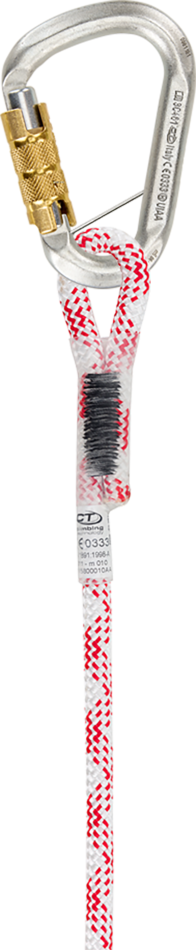Skylotec LARGE S-TG LIFELINE PATRON PLUS 11 WITH CONNECTOR ST Karabiner/Endvernähung