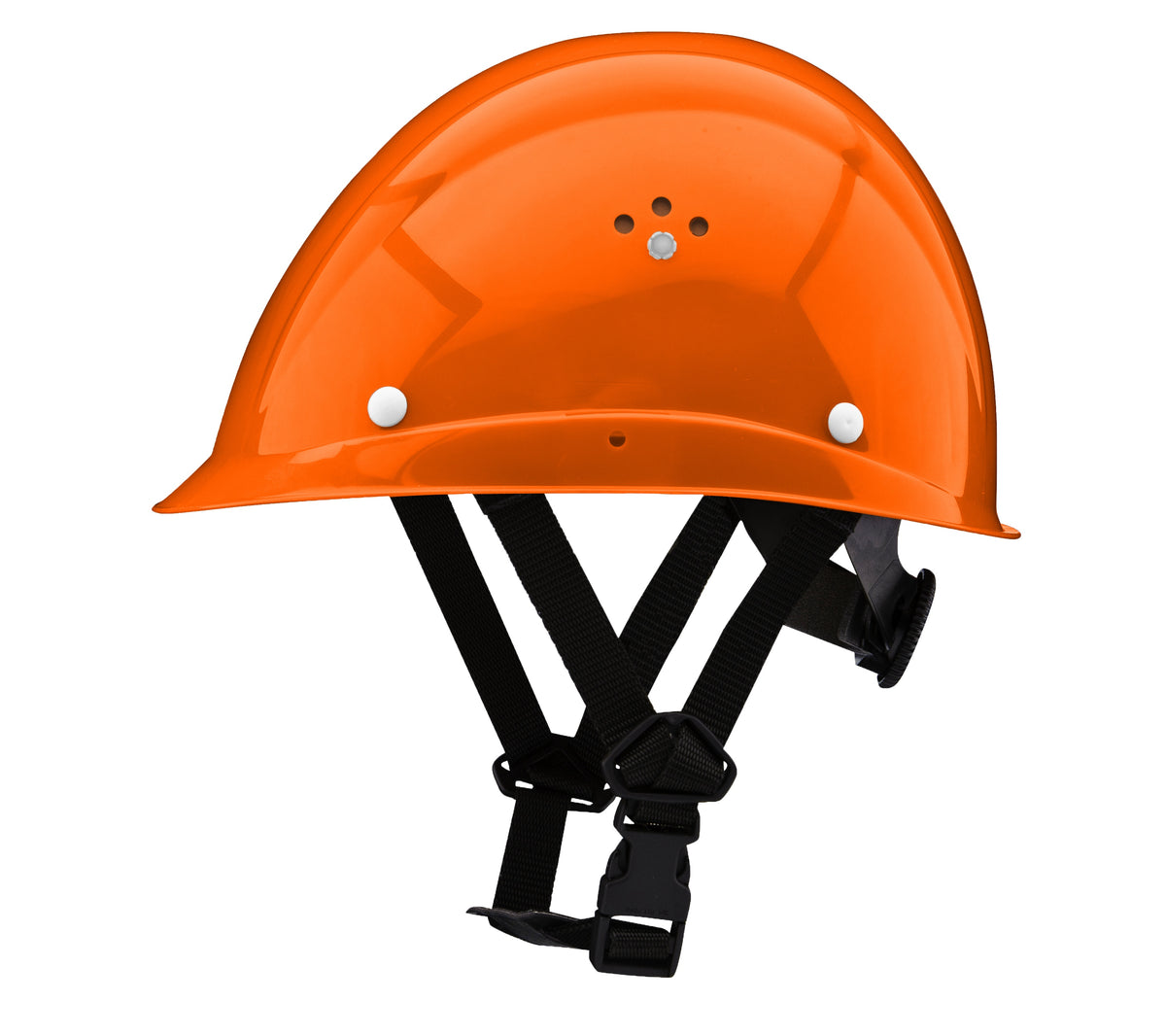 VOSS Maststeigerhelm orange mit Y-Kinnriemen - imagen 2
