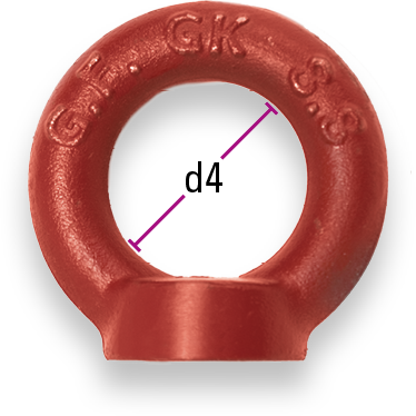 Safetex Ringmutter Güteklasse 8, nach EN 1677 (10 Stück)