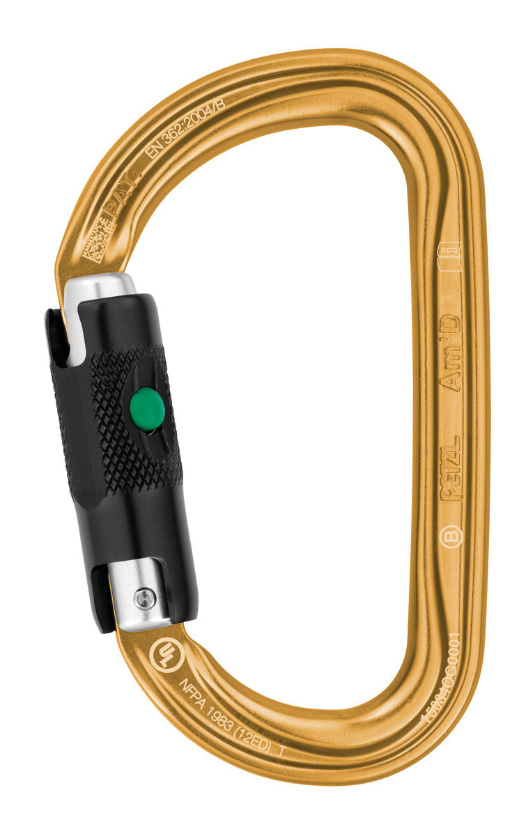Petzl Am'D - Легкий асиметричний карабін з алюмінію з системою замка і різними системами блокування для підвищення безпеки при роботі на висоті. - imagen 7