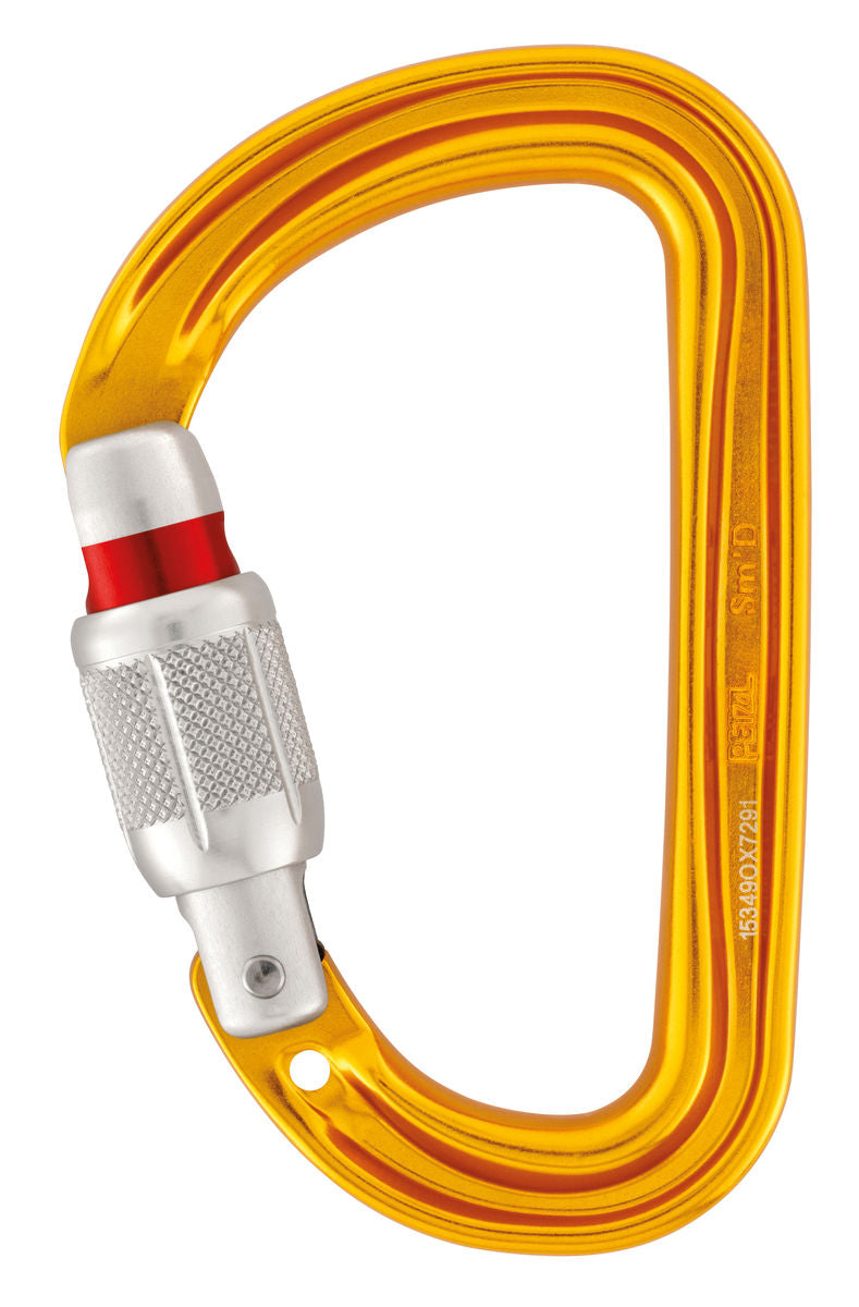 Petzl Sm'D - надлегкий асиметричний алюмінієвий карабін із системою замка та різними системами замикання, ідеально підходить для працівників високого зросту, які хочуть мінімізувати вагу свого обладнання. - imagen 4