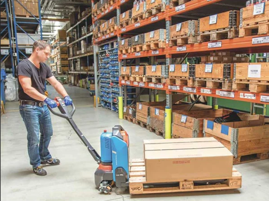 Pfaff-Silberblau EGU 15E Li-Ion Elektrogabelhubwagen – – Jetzt erhältlich im MTN Shop DE. - imagen 2