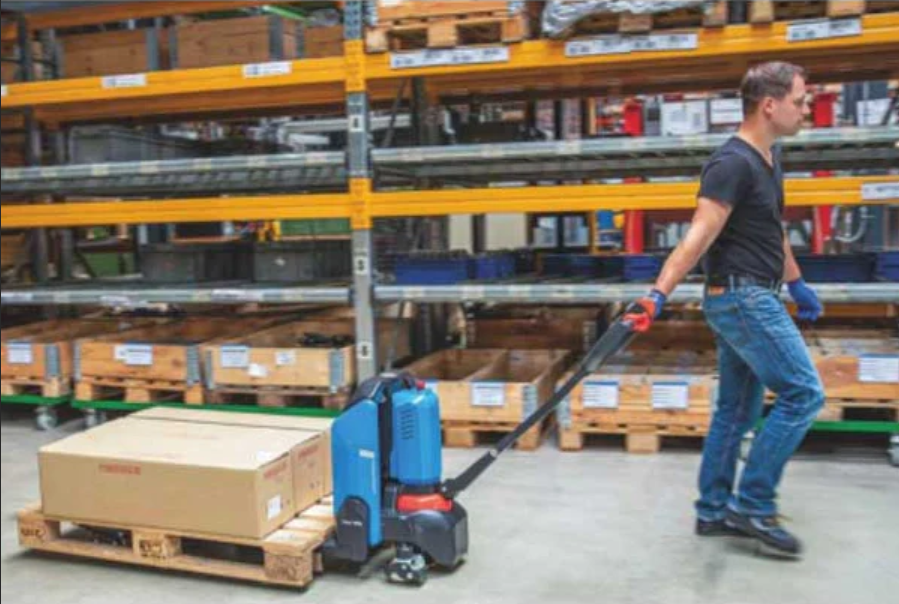 Pfaff-Silberblau EGU 15E Li-Ion Elektrogabelhubwagen – – Jetzt erhältlich im MTN Shop DE. - imagen 3