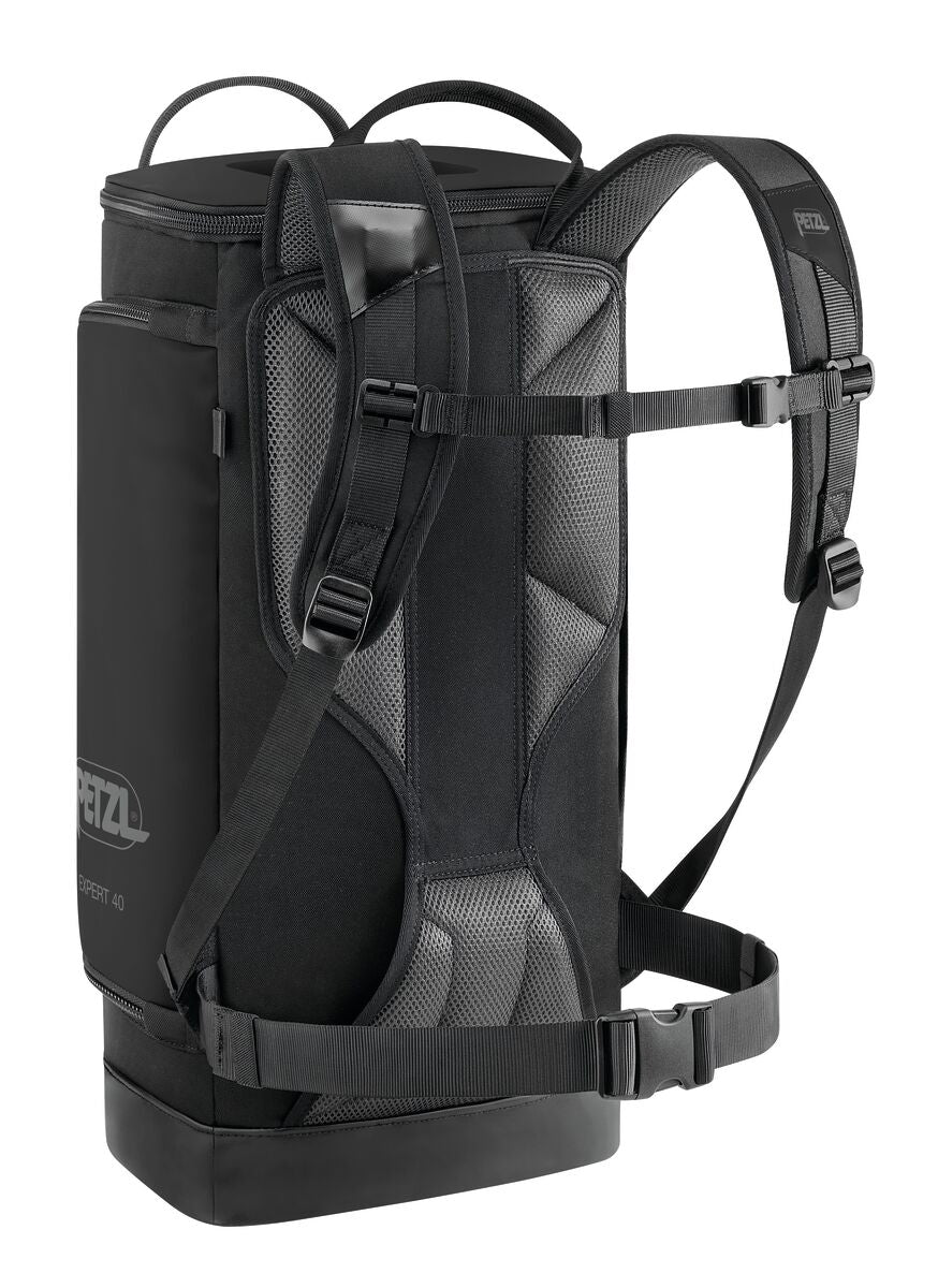 Petzl EXPERT 40, geöffnetes Seitenfach mit Ausrüstungsschlaufen. - imagen 4