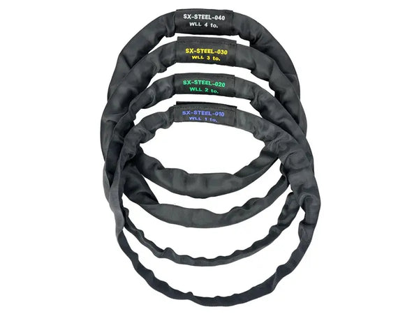 Safetex Rundschlinge SX-STEEL mit Stahlseilkern