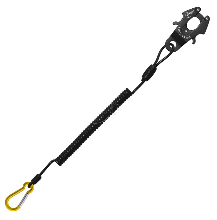 Aliens Spiralkabel mit Frog Karabiner und Minikarabiner – Aliens Spiralkabel, ausgestattet mit Minikarabiner und Frog Karabiner für schnelles Einhängen. Verhindere Abstürze und schütze deine Ausrüstung! – Jetzt erhältlich im MTN Shop DE. - imagen 7